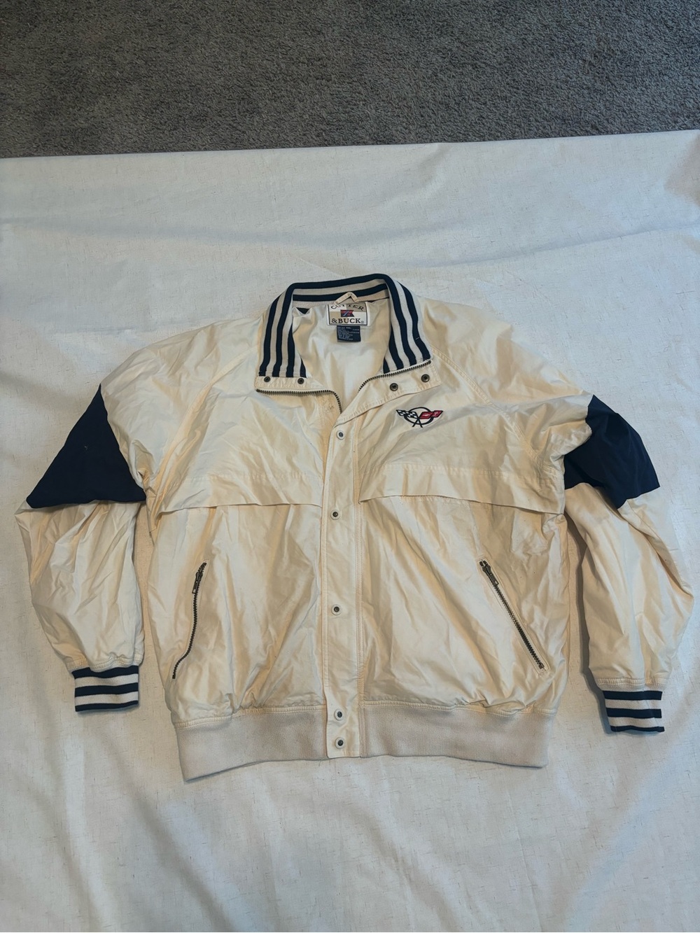 Vintage Cutter & Buck Corvette Windbreaker Jacket Sz.XXL
